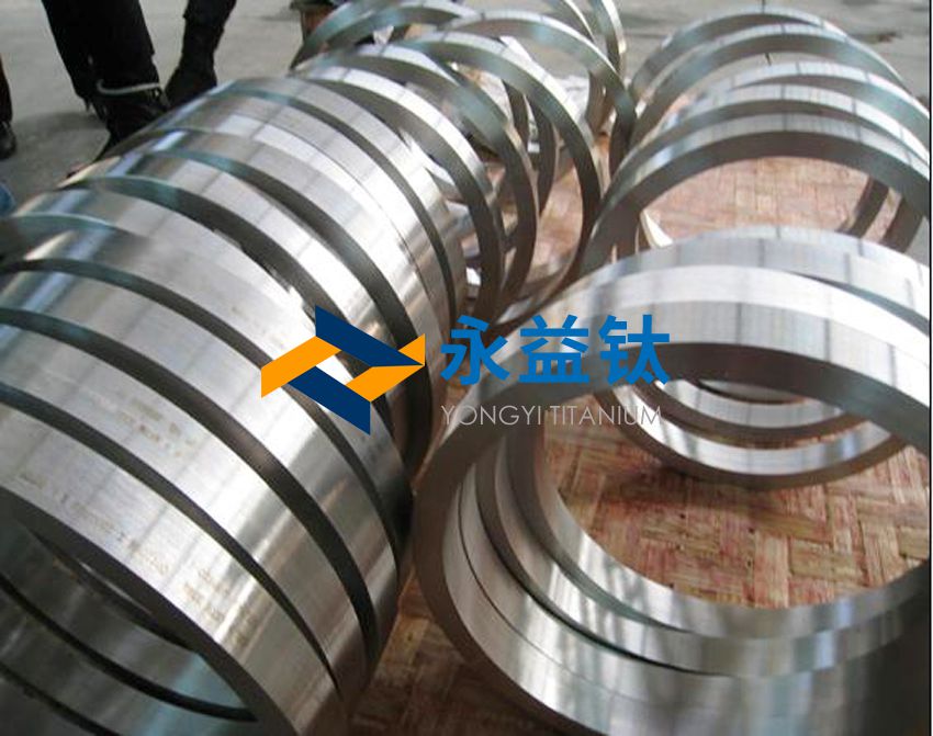 源头厂家批量定制TC4钛环 钛合金锻件