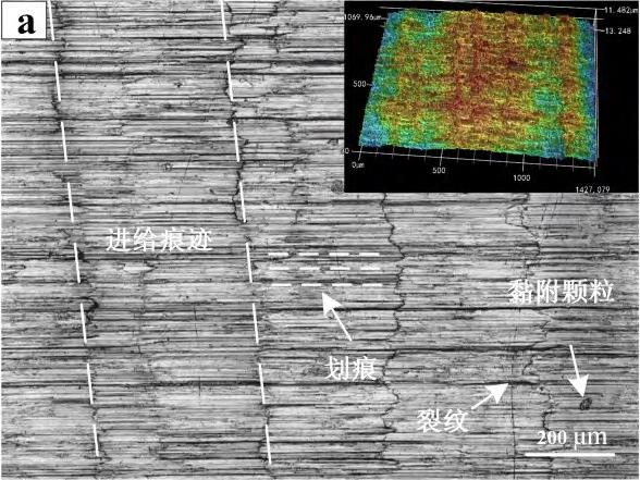 TC4钛合金侧铣加工外貌形貌剖析及工艺参数优化