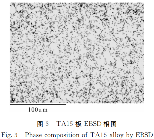 TA15钛合金板材微观组织及疲劳性能研究